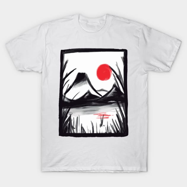 Iconic Japanese Scene T-Shirt by Eclecterie